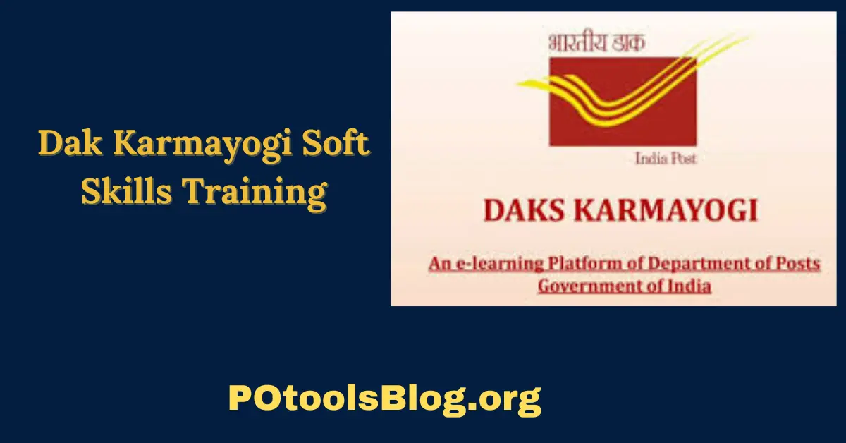 Dak Karmayogi Soft Skills Training