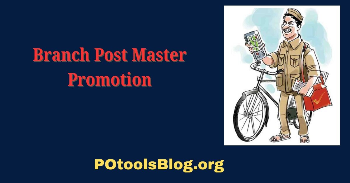 Branch Post Master Promotion