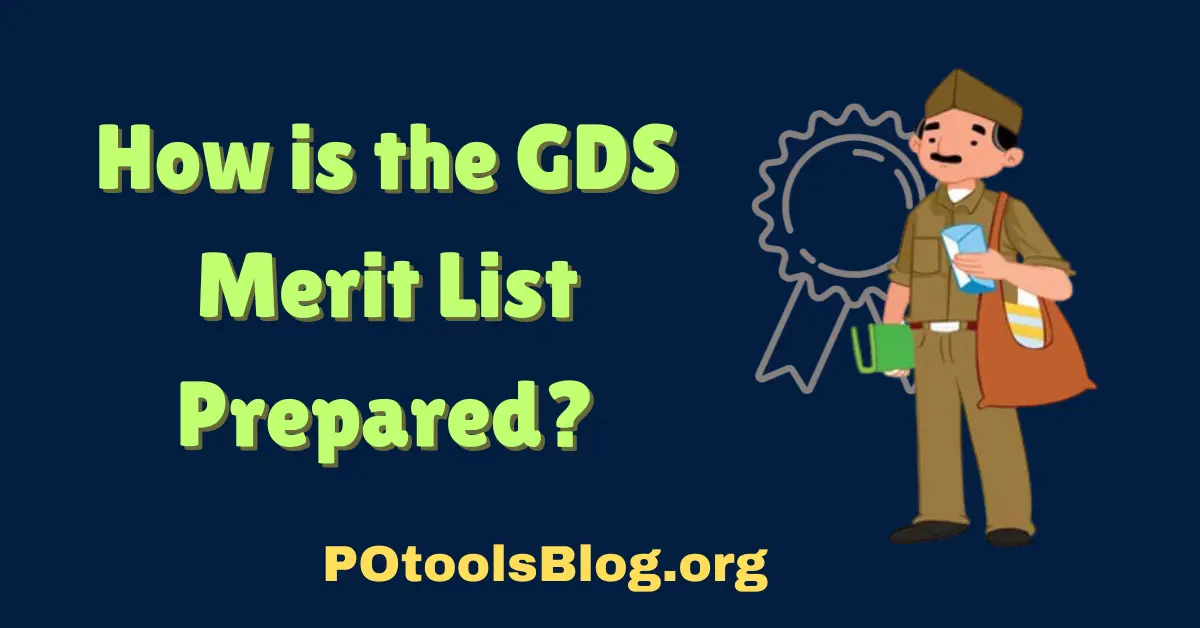 How is the GDS Merit List Prepared