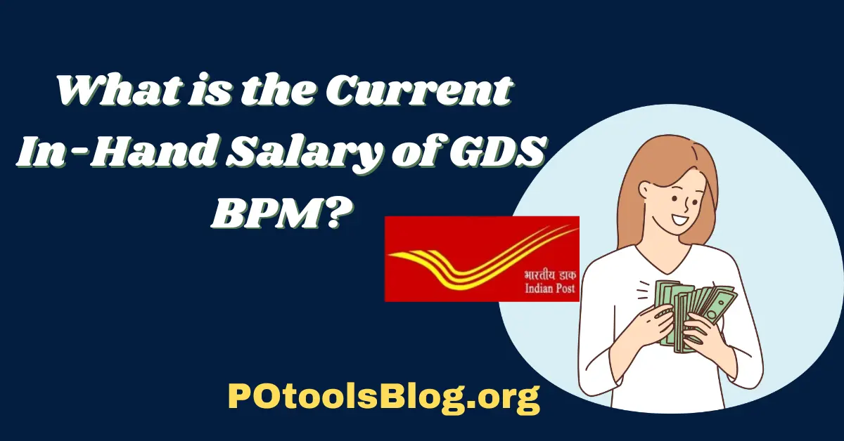 What is the Current In-Hand Salary of GDS BPM