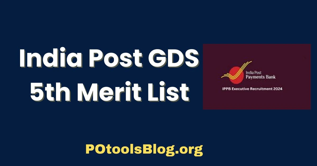 India Post GDS 5th Merit List