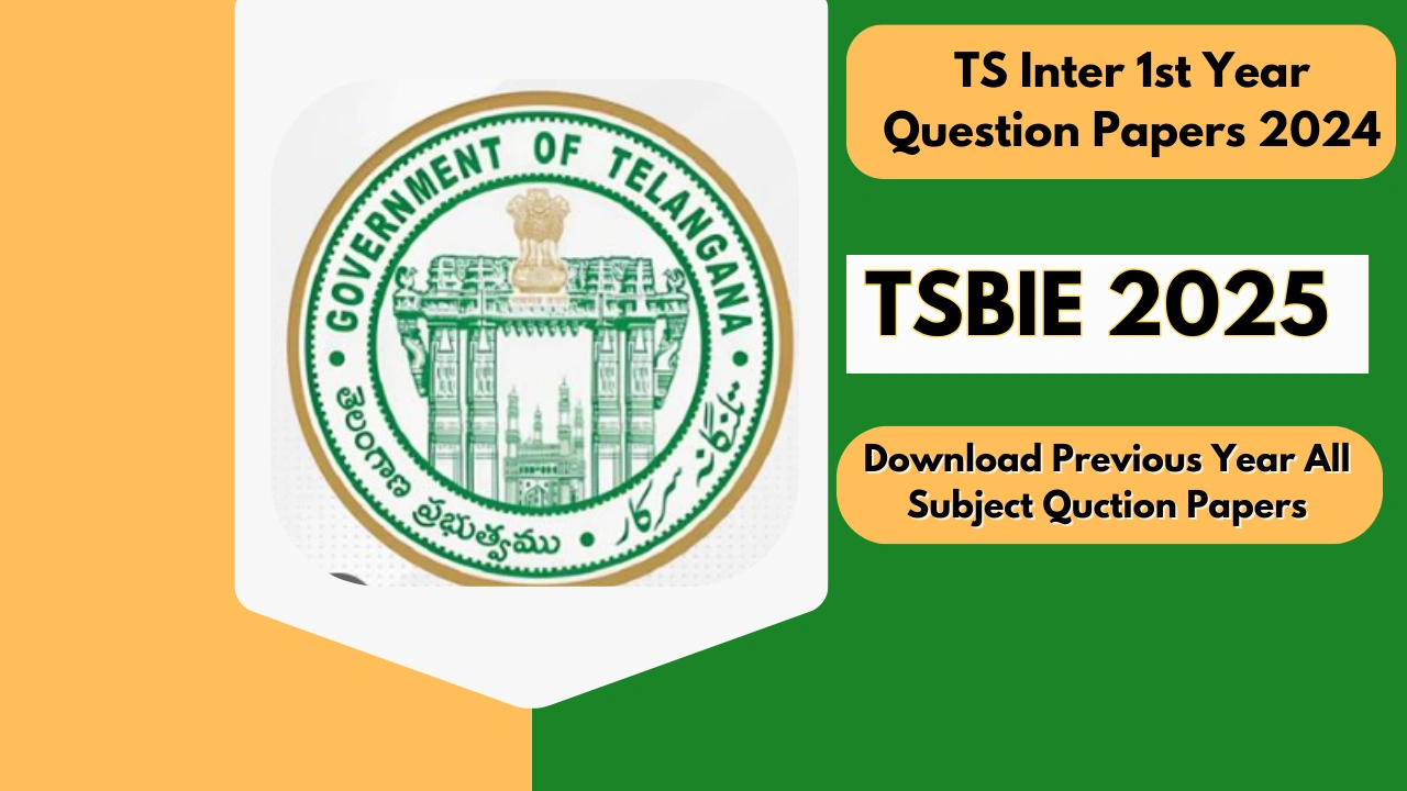 TSBIE Question Paper