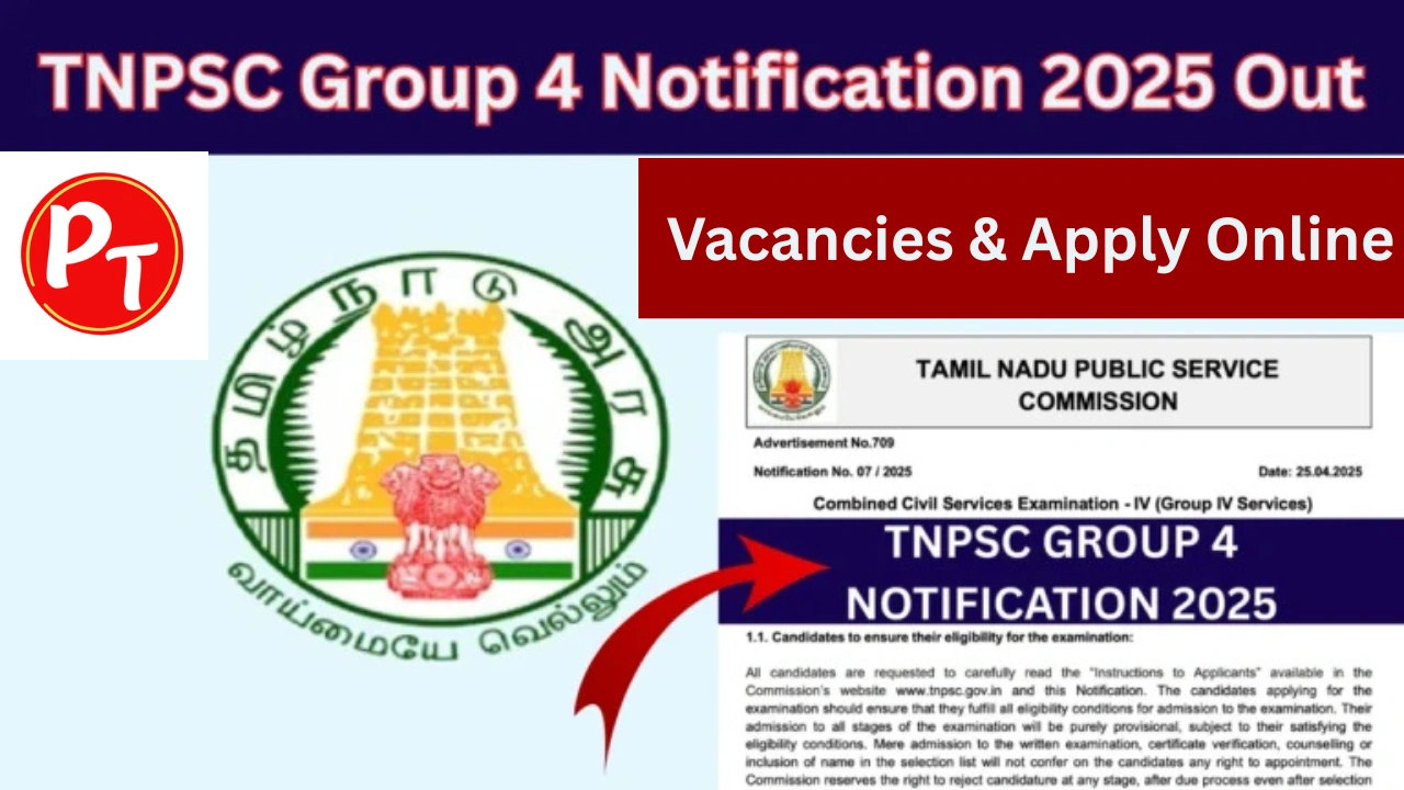 NPSC Group 4 Notification 2025